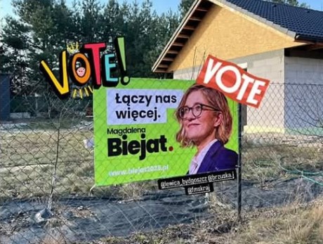 plakatowanie w Bydgoszczy