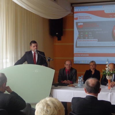 9.02.2013 r. Leszek Miller na Podkarpaciu